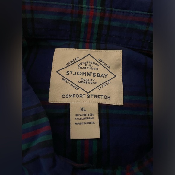 Men’s Long Sleeve Button Down Shirt Size XL NWT - Picture 10 of 10